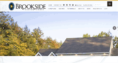 Desktop Screenshot of brooksidehomes.com